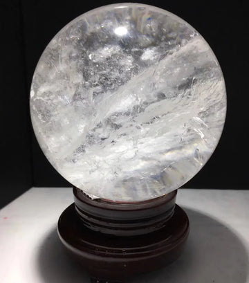 Laser Engraving Miniature Crystal Moon 3d Ball Glass Ball Glass Crafts